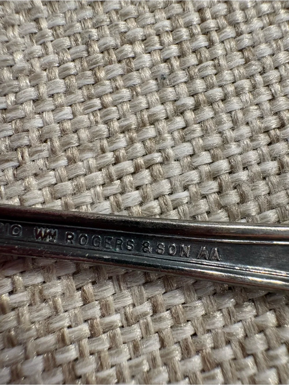Vintage WM A Rogers Silverplate Nut Candy Serving Spoon Set of 3